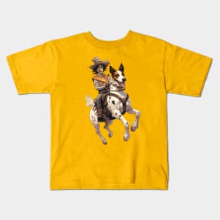 Dog become a horse Kids T-Shirt